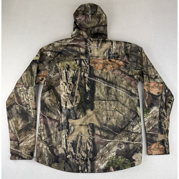 EHG Elite Mens Hoodie Size Large 2-Pocket Quarter Zip Hunting Mossy Oak NWT - Picture 10 of 12